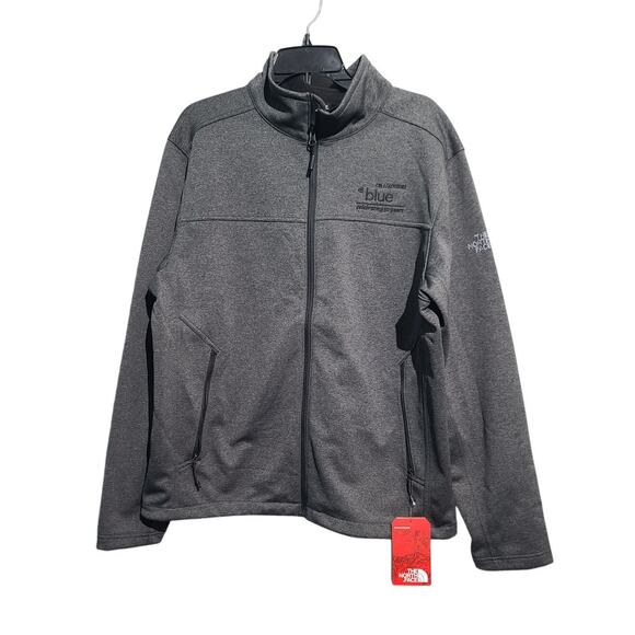 The North Face Gray Ridgeline Soft Shell Jacket NWT Size L - Picture 1 of 6